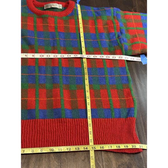 Vintage Jantzen Coogi Style Sweater Men’s Size Large Cable Knit Made in USA - Picture 10 of 11